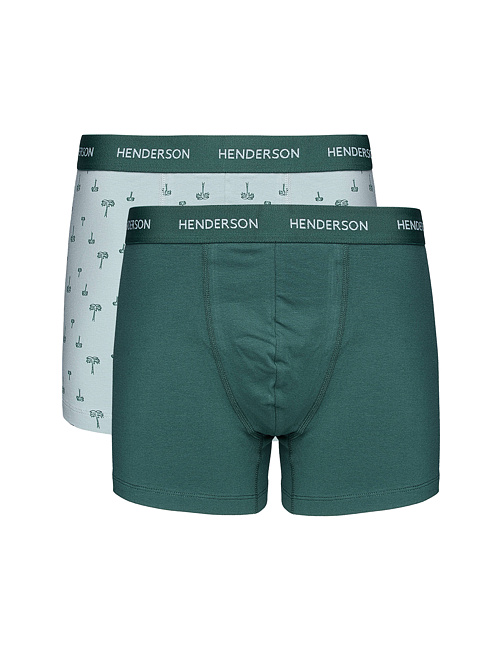 Blank midi 2 pack férfi boxeralsók, zöld